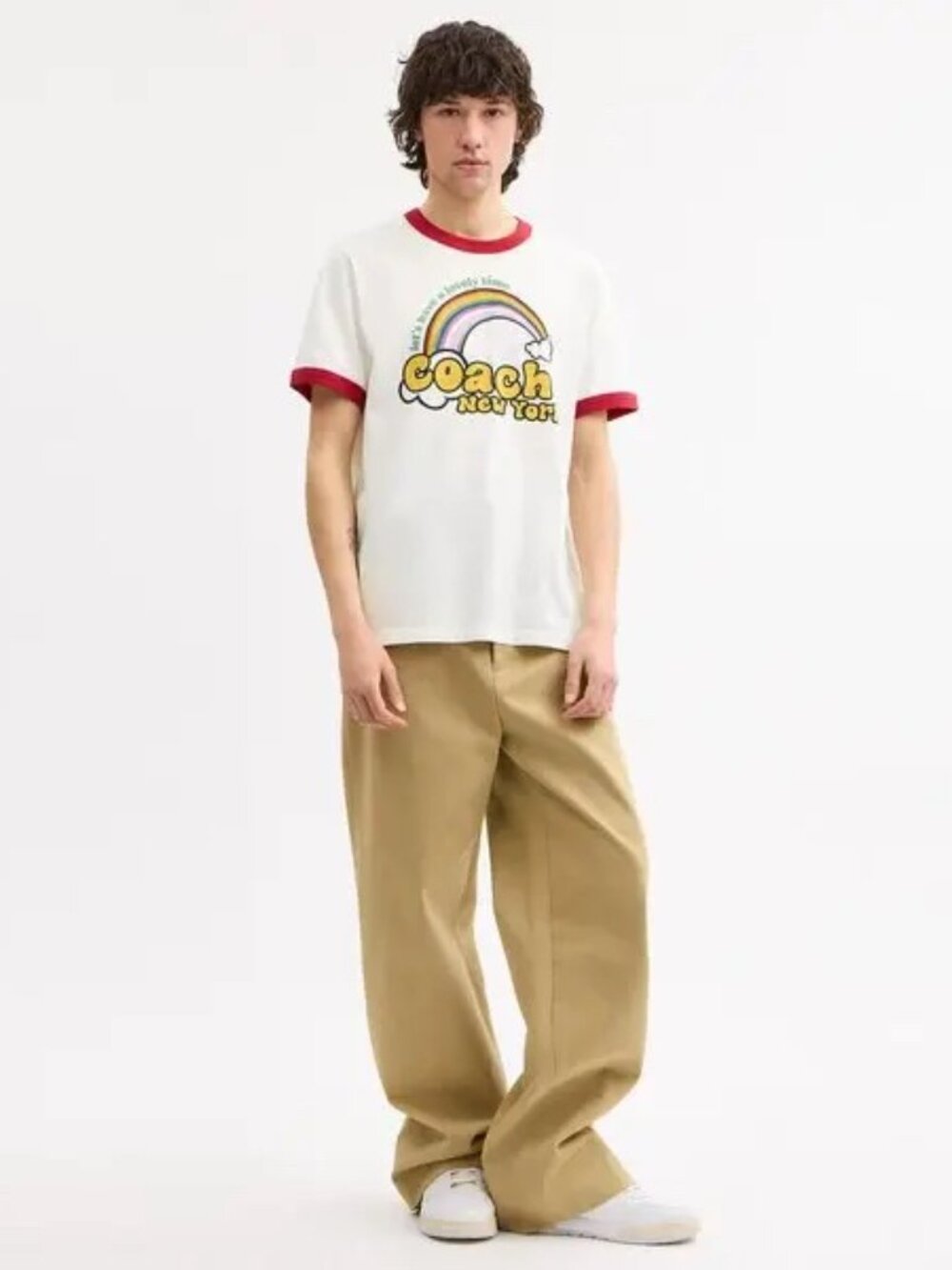 Coach Rainbow Ringer T-Shirt